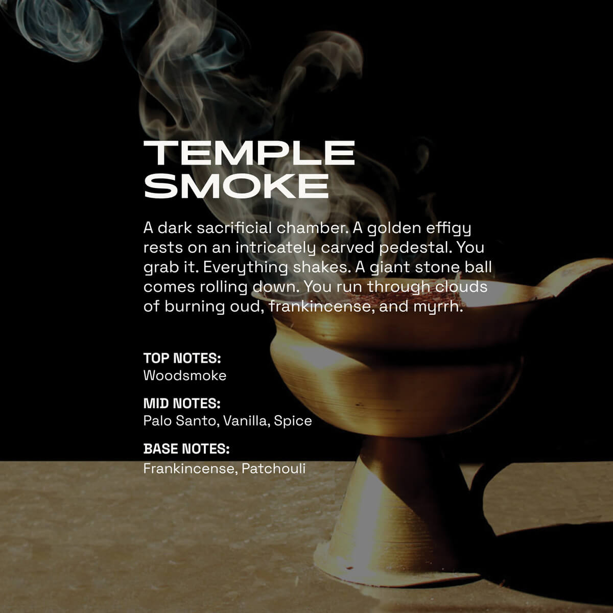 Temple Smoke Beard Oil & Cologne Bundle