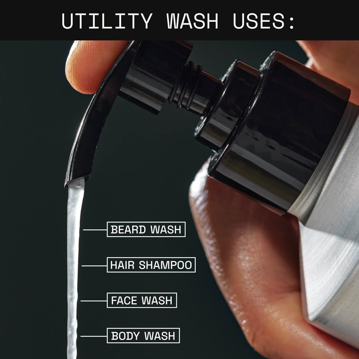 Bold Fortune Utility Beard Wash